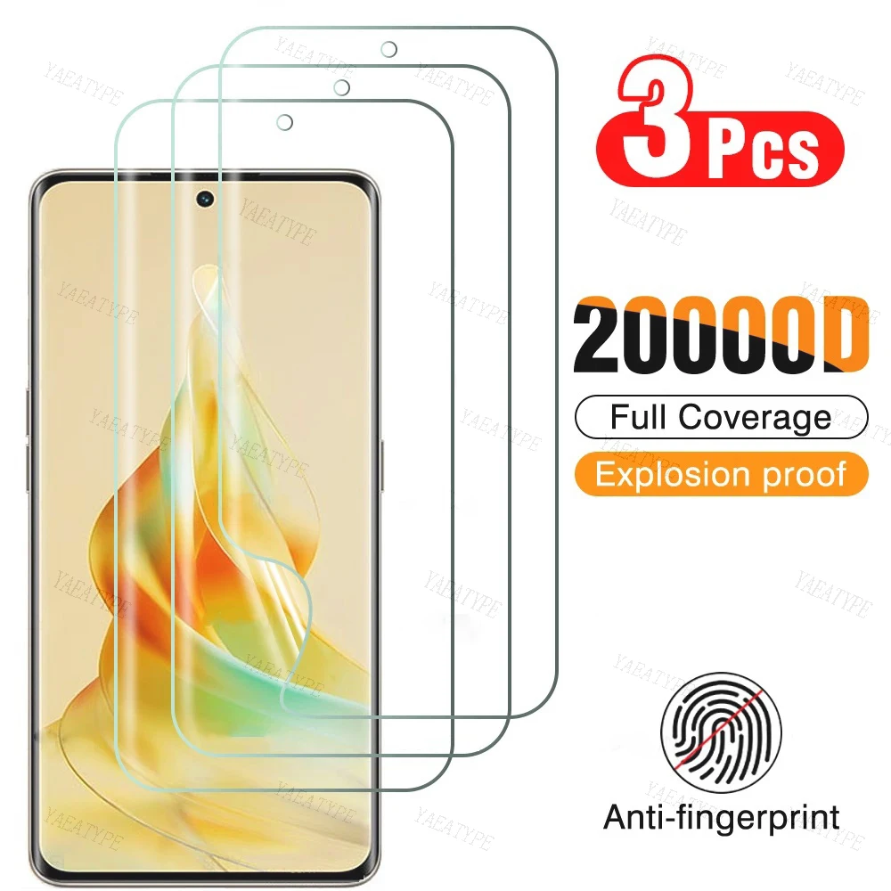 

3PCS For OPPO Reno 8T Hydrogel Film for OPPO Reno 8T 8 7 6 5 4 Pro Lite Z Full Cover Screen Protector Reno8 T 4G Protective Film