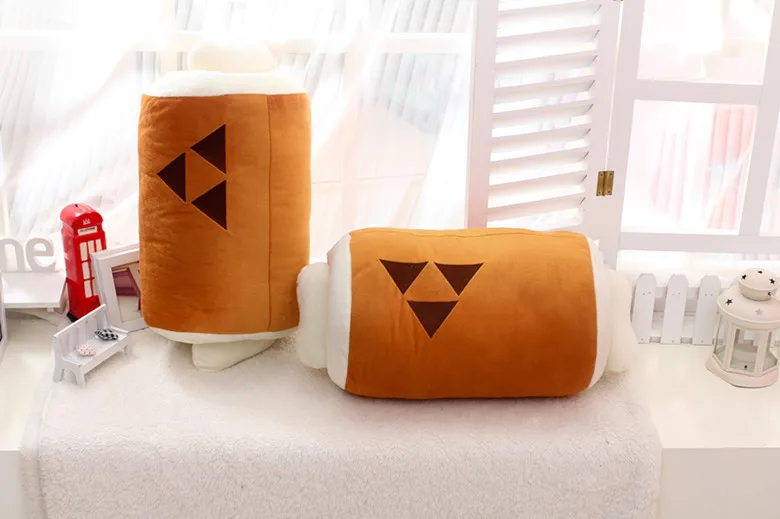 Nice Monster Hunter Huge Grilled Meat Pillow Plush Barbecu with Big Bone Stuffed Toy Children's Christmas Home Decoration Gift