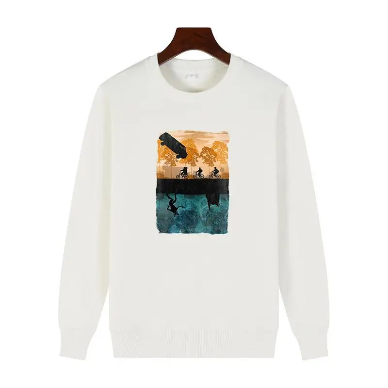 

Hawkins Indiana Inspired Will Upside Down Eleven Fashion graphic sweatshirts Round neck thick sweater hoodie Men's clothing