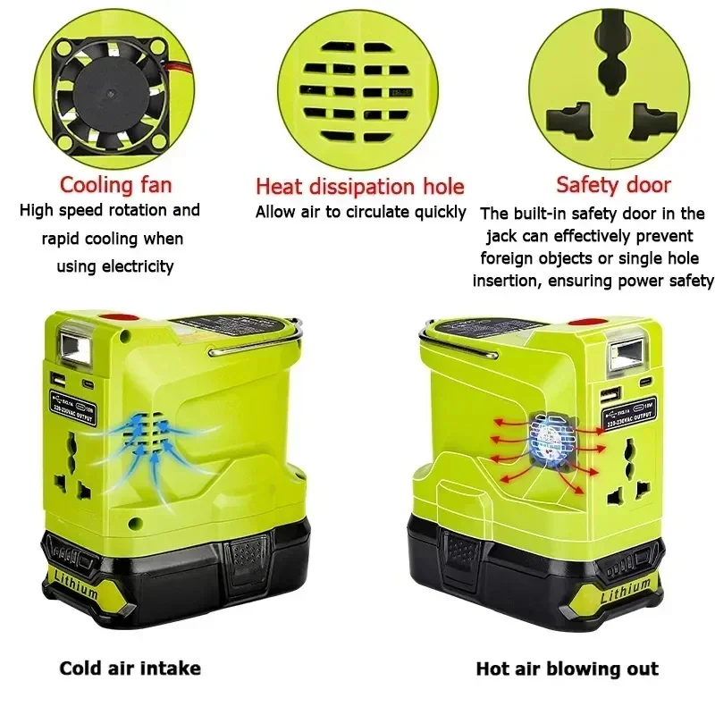 RYOBI EC10 ポータブル発電機 【公式通販】