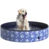 Foldable Pet Swimming Pool Easy To Store Portable Cat Bathing Tub Plastic Durable Anti Slip Large Dog Outdoor Pool Pet Supplies 1
