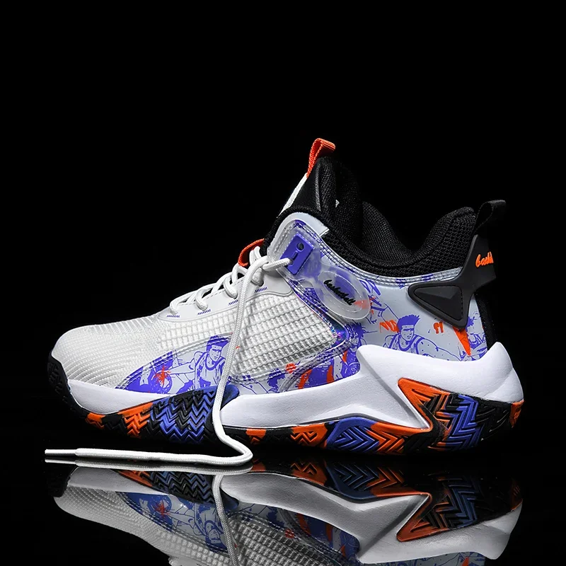 

Новое поступление, Баскетбольная обувь, Мужская дышащая удобная спортивная обувь, унисекс, мужские тренировочные кроссовки, мужская спортивная обувь