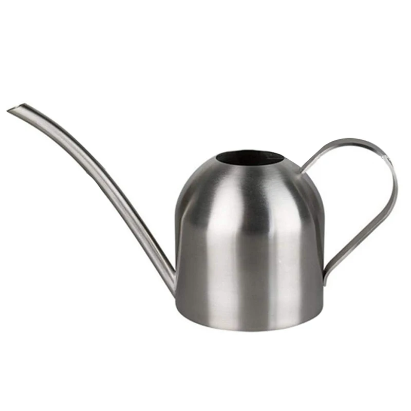 

Stainless Steel Water Cans,Small Sprinkling Pot,Watering Pot For Indoors&Outdoors Plant Watering,500ML