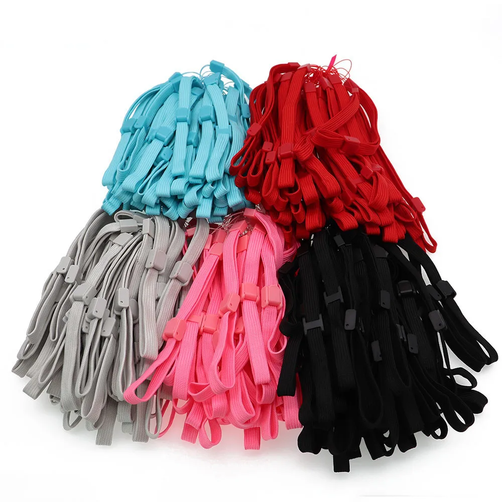 

500Pcs/lot Adjustable Wrist Strap Hand Strap Lanyard Rope For Wii WiiU remote controller PS3 move/PSV/3DS Console Hand rope