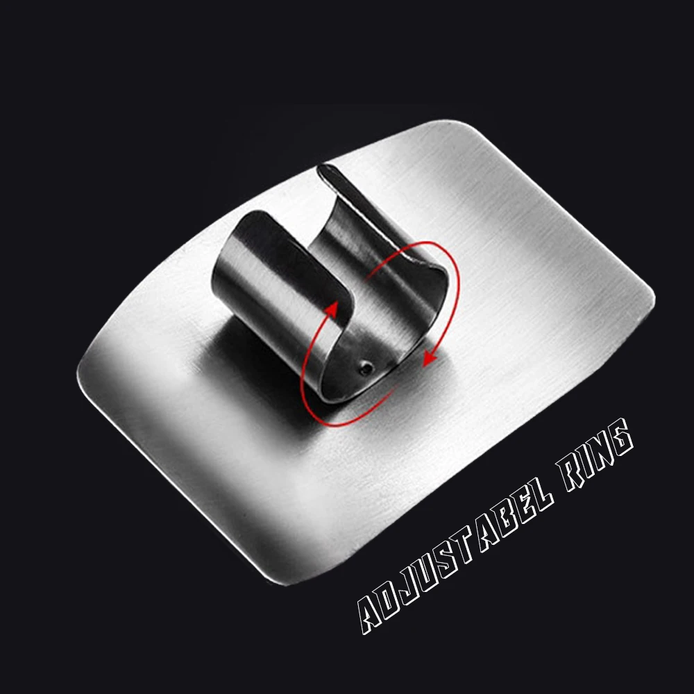 Stainless Steel Finger Protector Anti-cut Finger Guard Safe