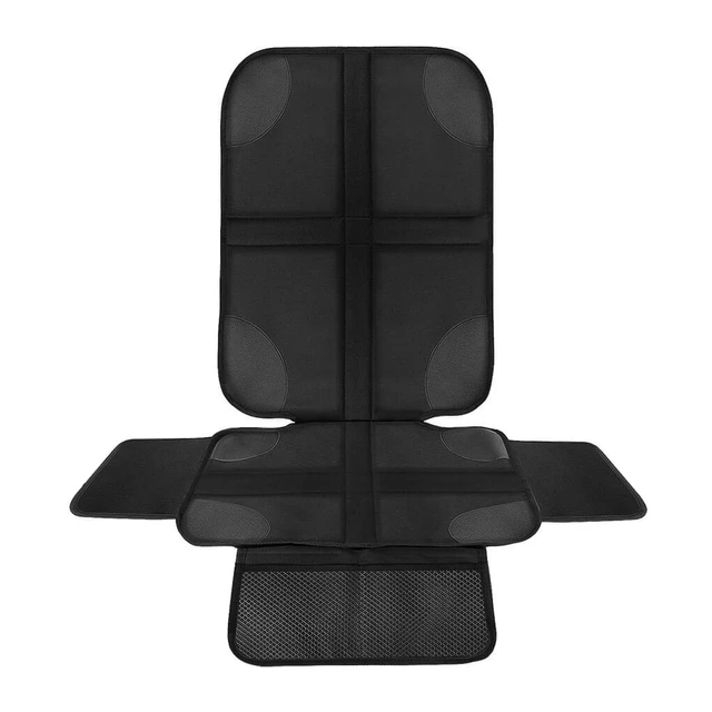 Protector de asiento de coche para bebé, alfombrilla de cubierta Sexat  trasera resistente al desgaste, antideslizante, con bolsillo organizador,  asiento de seguridad para niños, silla Universal - AliExpress