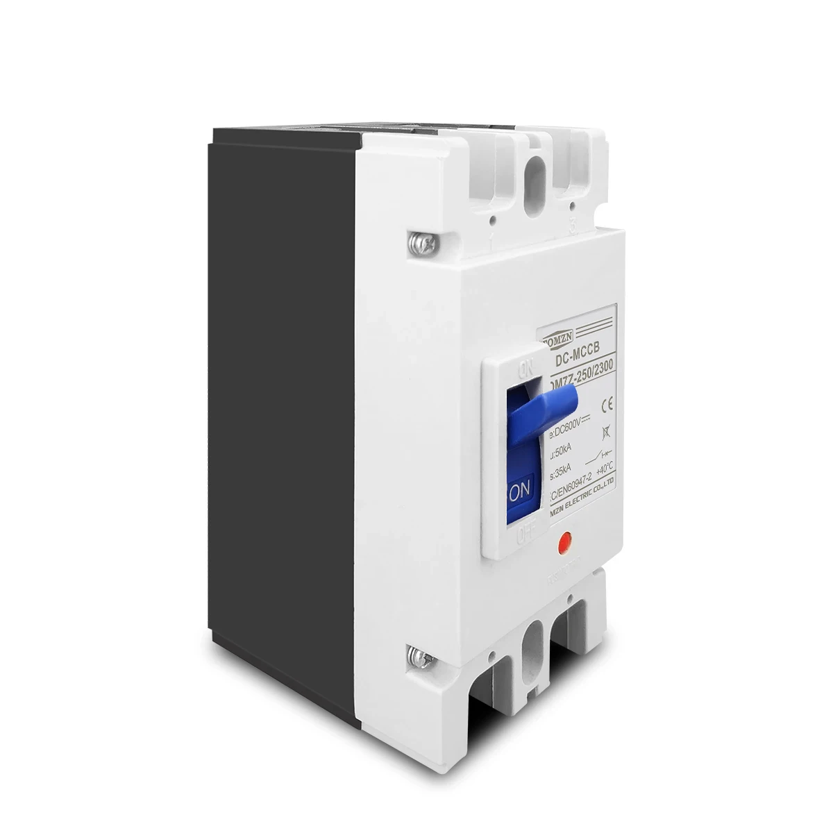 Circuit Breaker Solar Molded Case MCCB Overload Protection Switch Protector 1P 2P