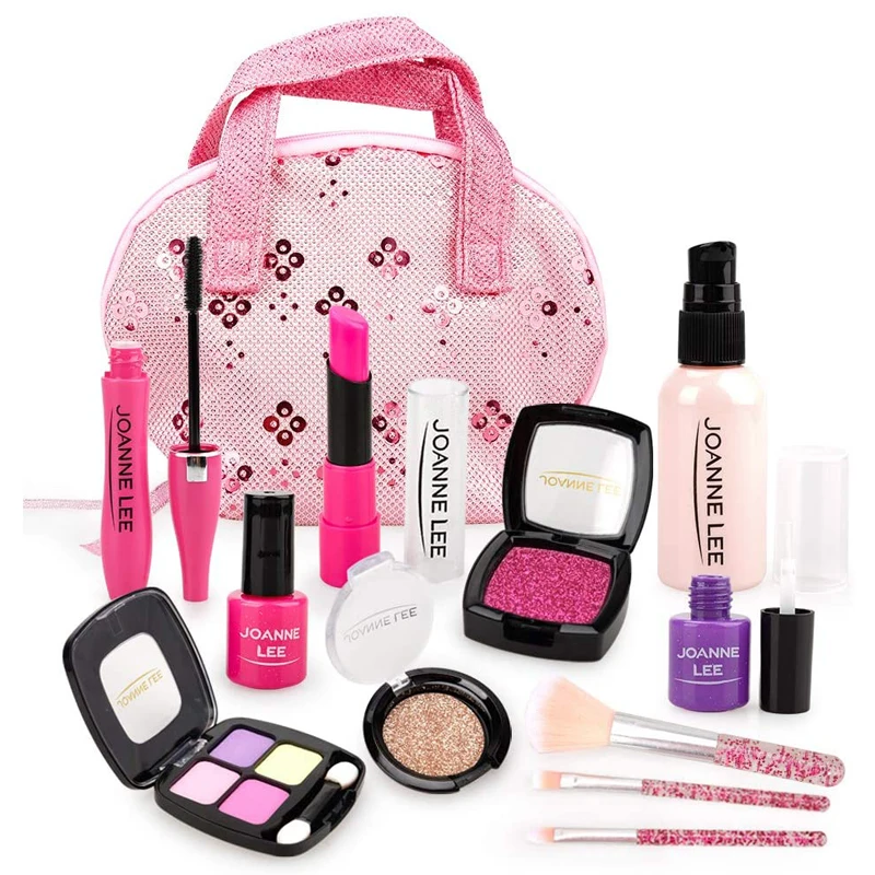 Makeup Toy Princess Pretend Toys Cosmetics Set Kids Toys Simulation Cosmetics Set Pretend Makeup Toys Girls Play House Simulation Blinger Makeup Girls Play Bling Cosmetic Toy