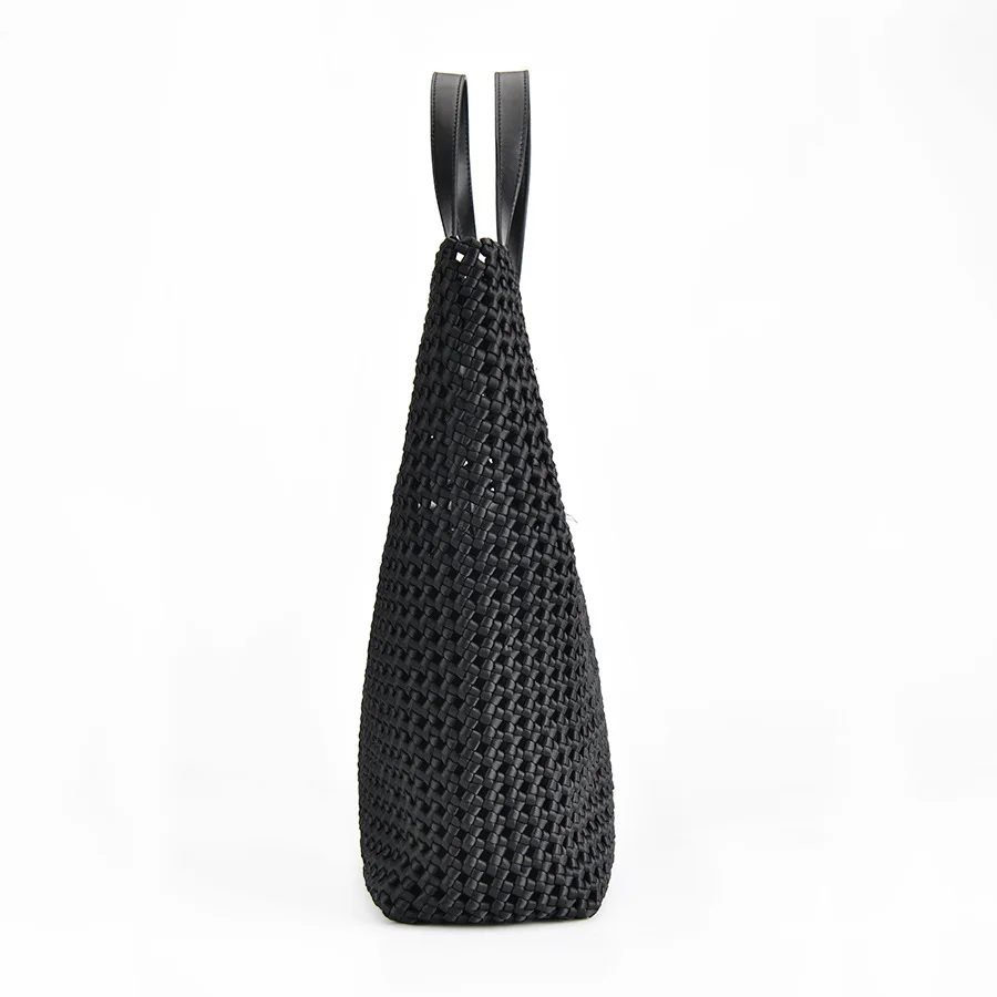 New Hand-Woven Oxford Cloth Women'S Shoulder Bag With Large Capacity Tote Bag Fashionable Mother Bag Popular Hot Selling
