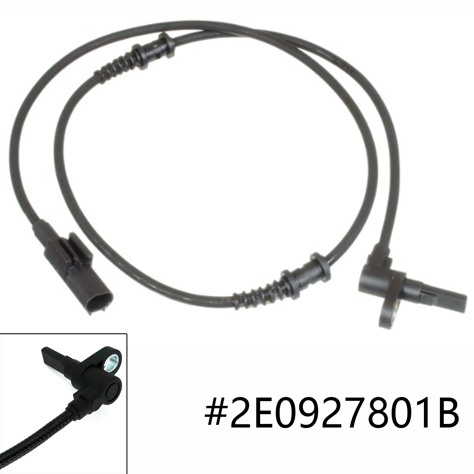 Carpart ABS Speed Sensor Front Passenger Right Side 2E0927801B 9065400317 For VW Crafter Mercedes-Benz Sprinter 4.6-t 2006 -