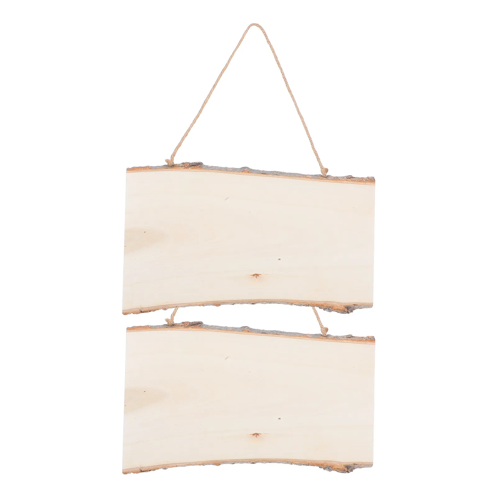 2Pcs 나무 벽걸이 메시지 보드 어린이를위한 빈 매끄러운 표면 그림 그리기 스티커 크리 에이 티브 장식 벽 디스플레이 보드