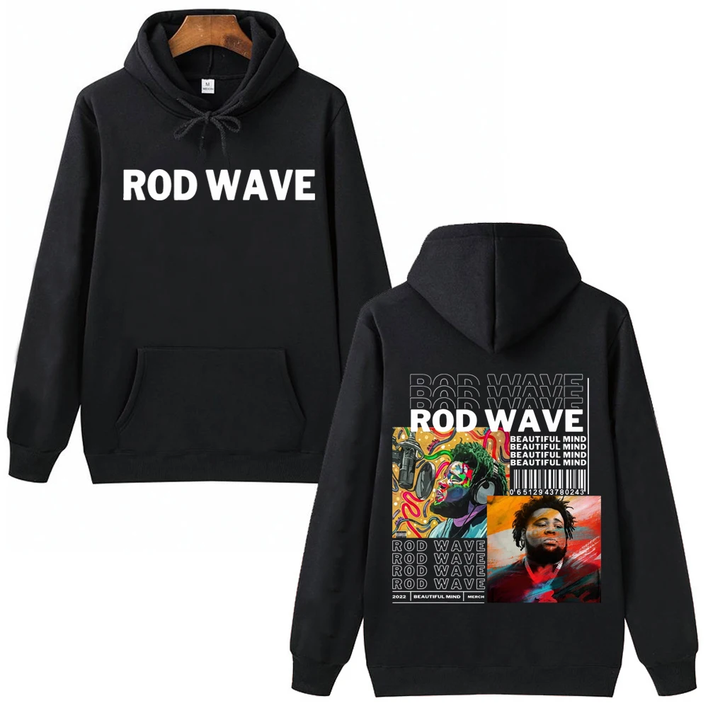 

Rod Wave Hop Music Hoodie Man Woman Harajuku Pullover Tops Sweatshirt Fans Gift