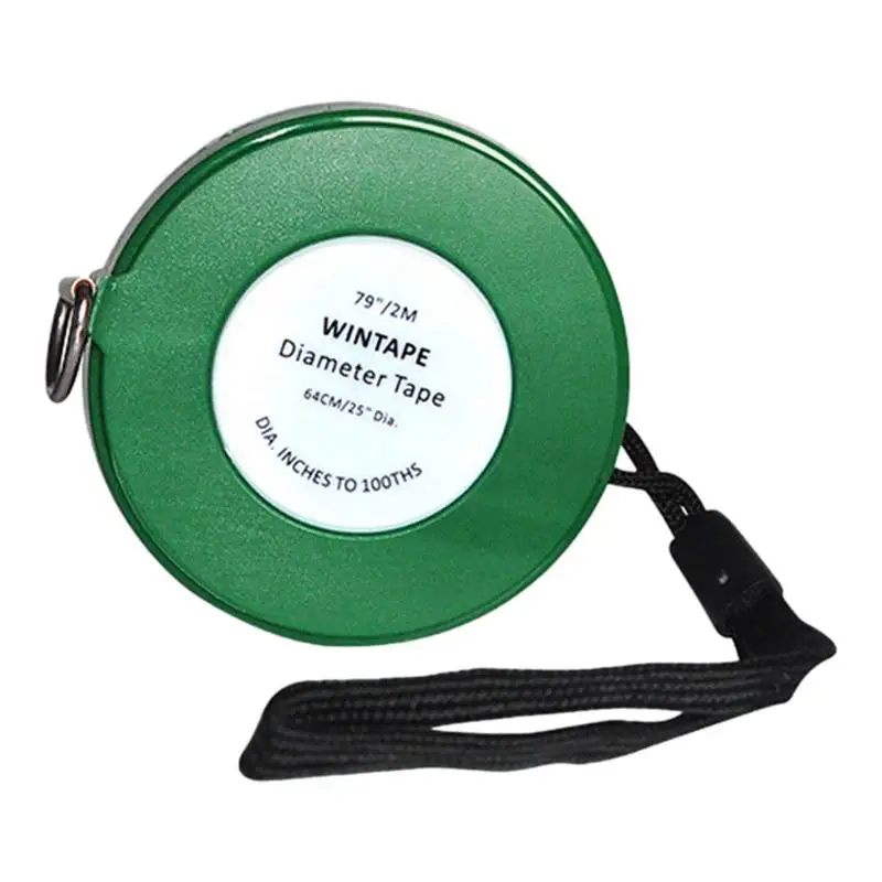 Tape Measure Measuring Tape Diameter Circumference Tape Measure Pipe Tape Measuring Imperial & Metric Professional Rolling Measurement Pocket Tree