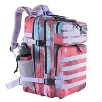 45L 3P Tactical Backpack Hiking Bag Pack Molle Outdoor Backpack Waterproof Climbing Rucksack Camping Hiking Bag Trekking Mochila 1