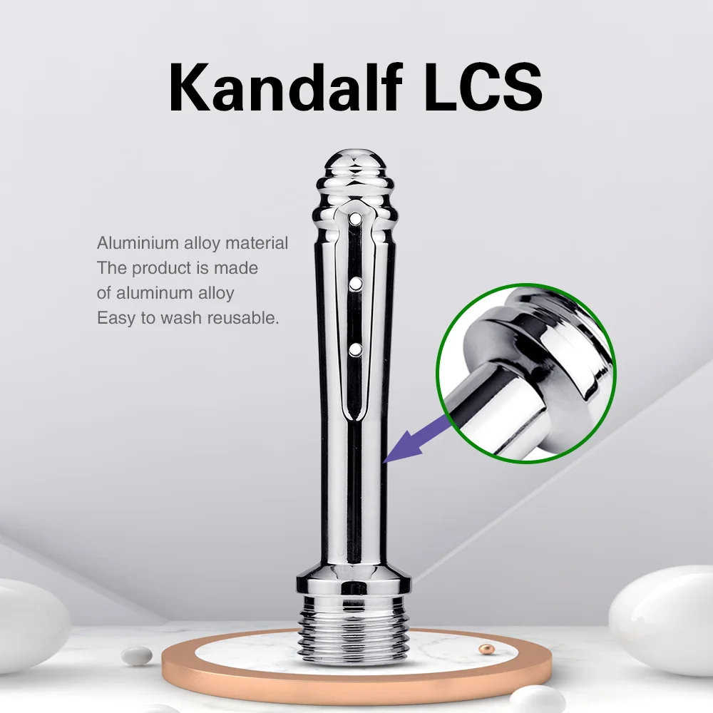 7 Holes Side Opening Enema Bidet Anal Douche Shower Cleaning Enemator Metal Anal Cleaner Bathroom Accessories 5