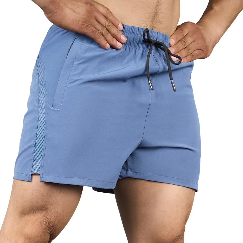 5 Inch Gym Shorts Men Fitness Clothes Drawstring Workout Shorts Breathe Cooling Quick Dry Stretch Sweat Running Training
