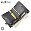 Men Wallet Male Purse For Bank Credit Business Card Holder Cardholder Caibu Small Slim Short Wolet Hammock Gold Money Bag Gift 1