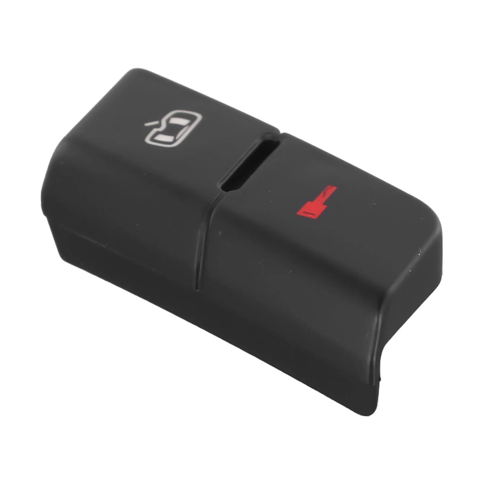 Copertura interruttore Compatibile Con Per A4 B6 B7 2002-2006 2007 2008 Auto Interruttore Di Blocco Della Porta Bottoni Di Bloccaggio Centrale Interni Bracciolo Maniglia Copertura Adesivi(Red door loc
