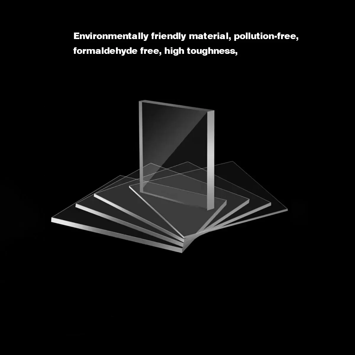 PVC Plate 0.2/0.3/0.5/0.8/1/1.5/2mm High Transparent Clear Plastic Sheet 100x200/200x200/200x300/300x400mm