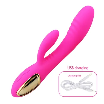 Sucking Vibrator Female Big Rabbit Clit G Spot Vagina Anal Stimulator Heated Realistic Vibrating Dildo Adult Sex Toys, Vacuum St 2