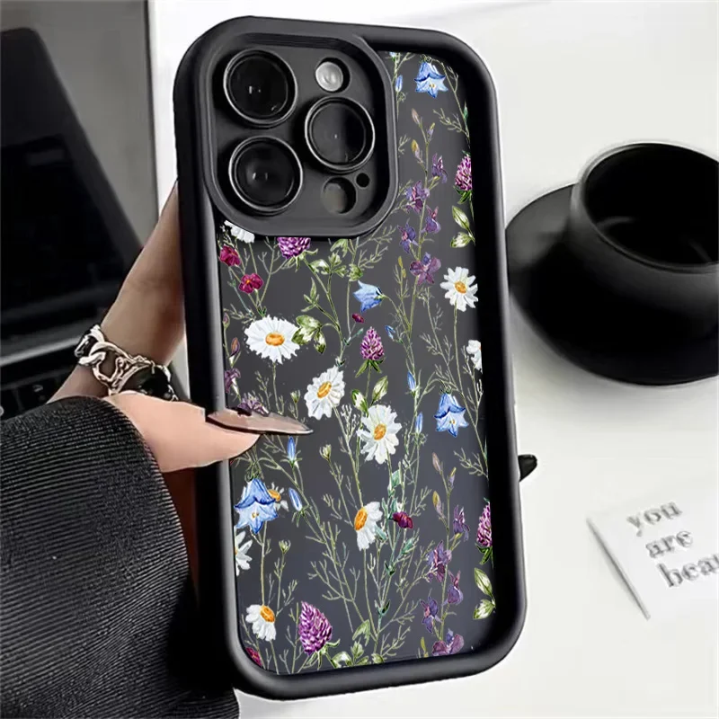 Floral Design Protective Phone Case