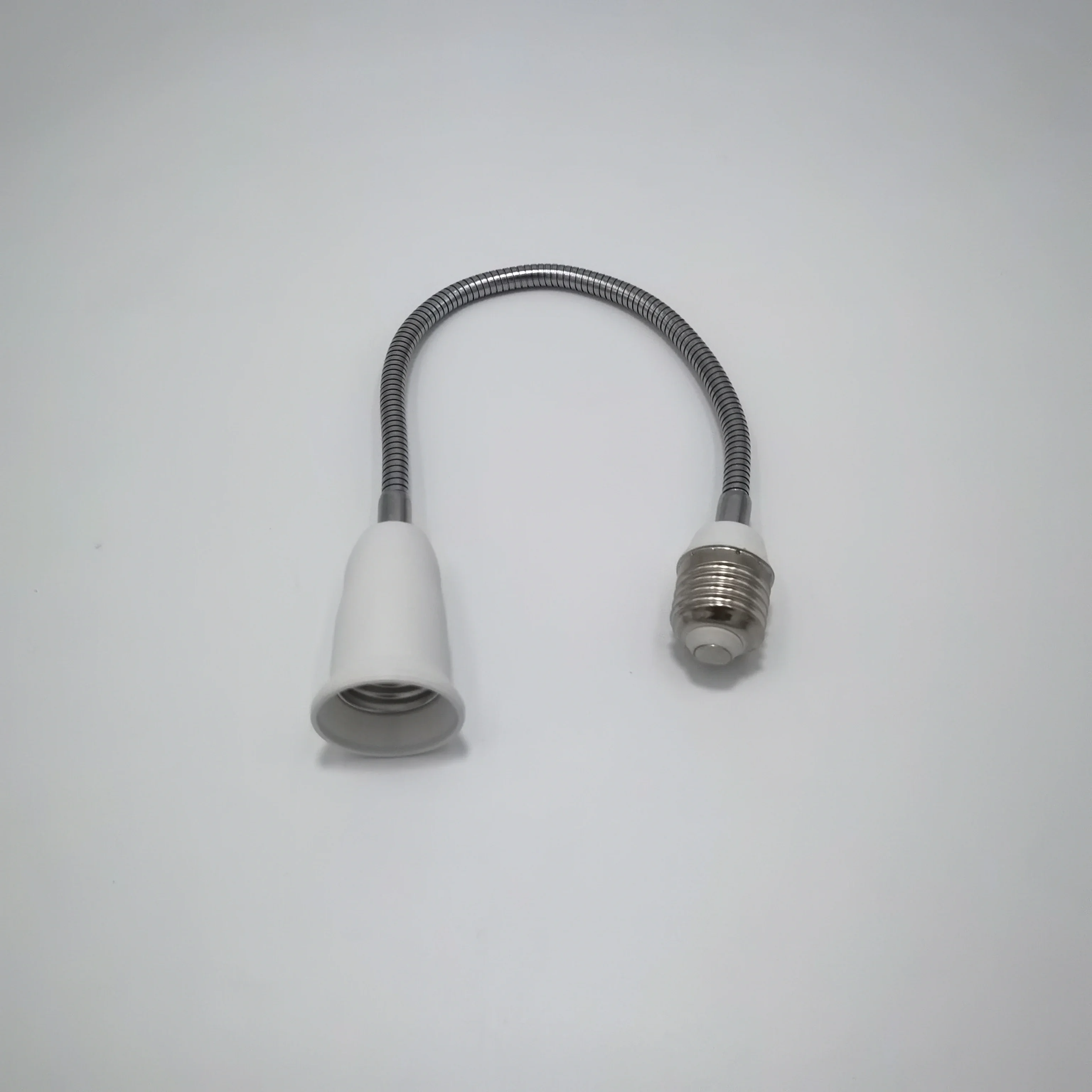 E27 Adaptador De Extensión Flexible Negro, Enchufe De Bombilla LED Convertidor De Soporte De Lámpara Portalámparas De Bombilla