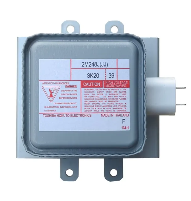 Nouveau pour four à micro-ondes industriel TOSHIBA refroidi par air, magnétron 2M248J 1000W, accessoires de magnétron 1