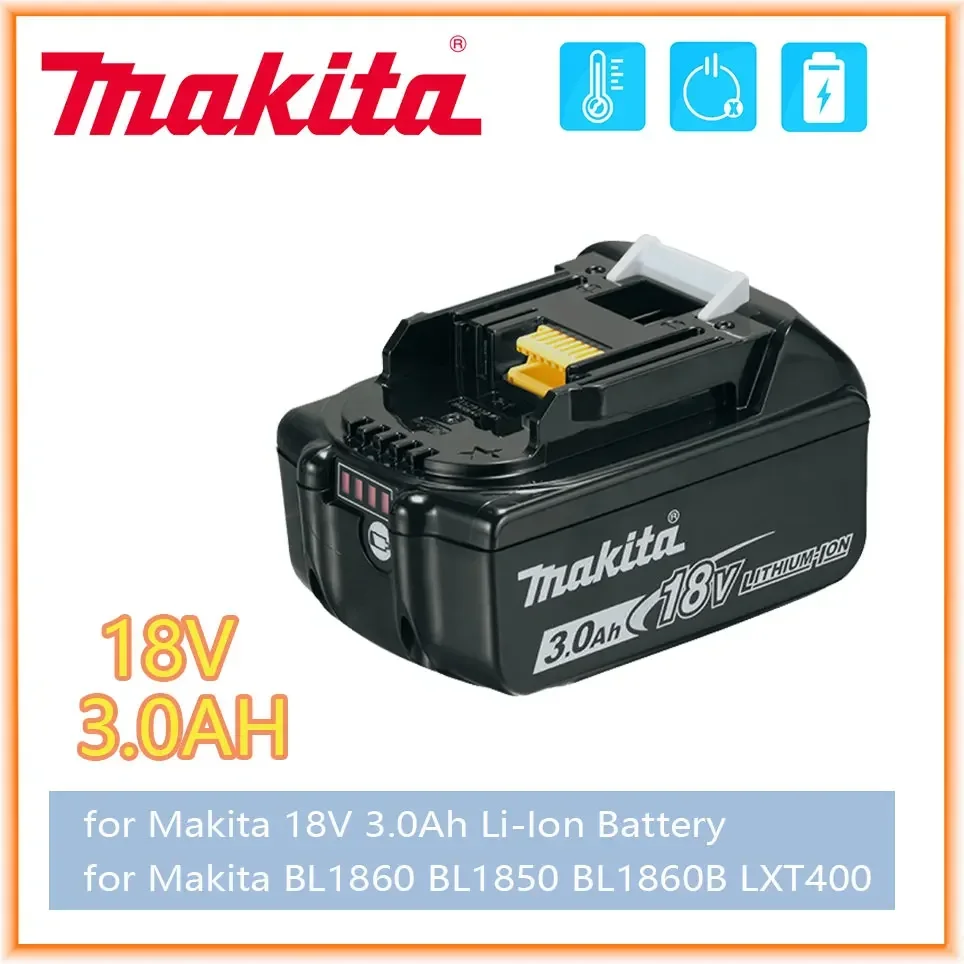

Makita original with LED lithium-ion replacement LXT BL1860B BL1860 BL185018V 3.0AH 6.0AH rechargeable power tool battery