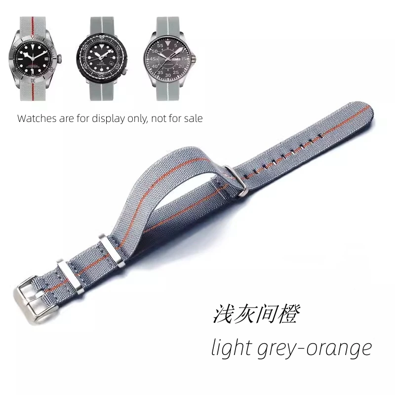 Elastic Nylon Waterproof Outdoor Sport Watchband Strap
