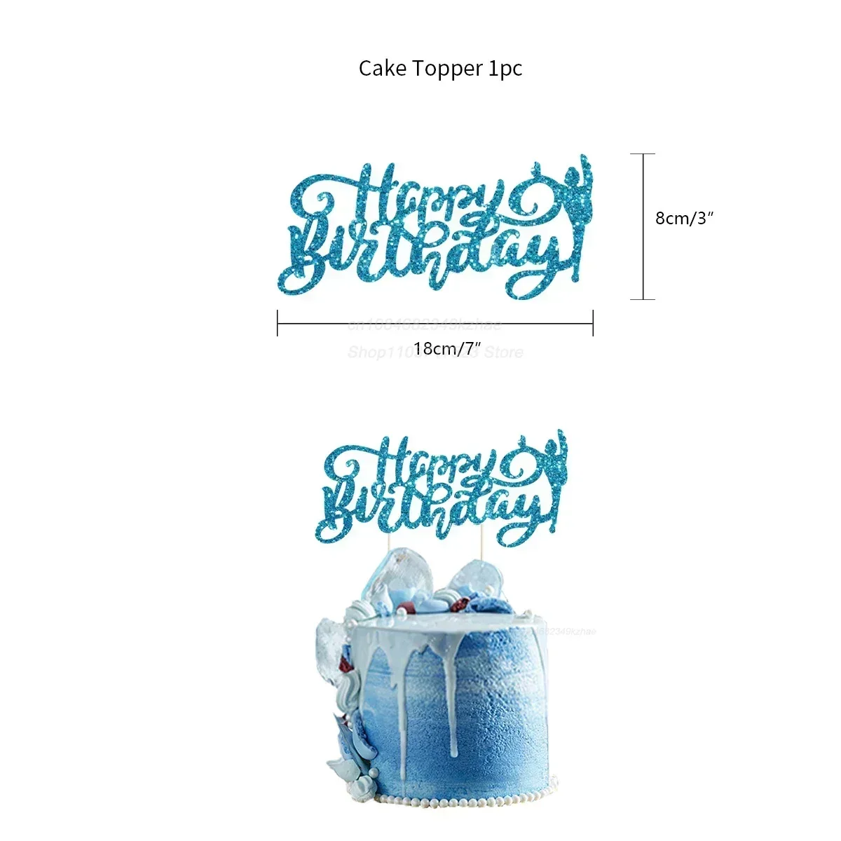 Sports Party Scenes Decor Gymnastics Theme Birthday Party Decoration Balloons Happy Birthday Banner Cake Topper Set Girl cake topper cake toppers birthday party supplies party decorations cake decorations