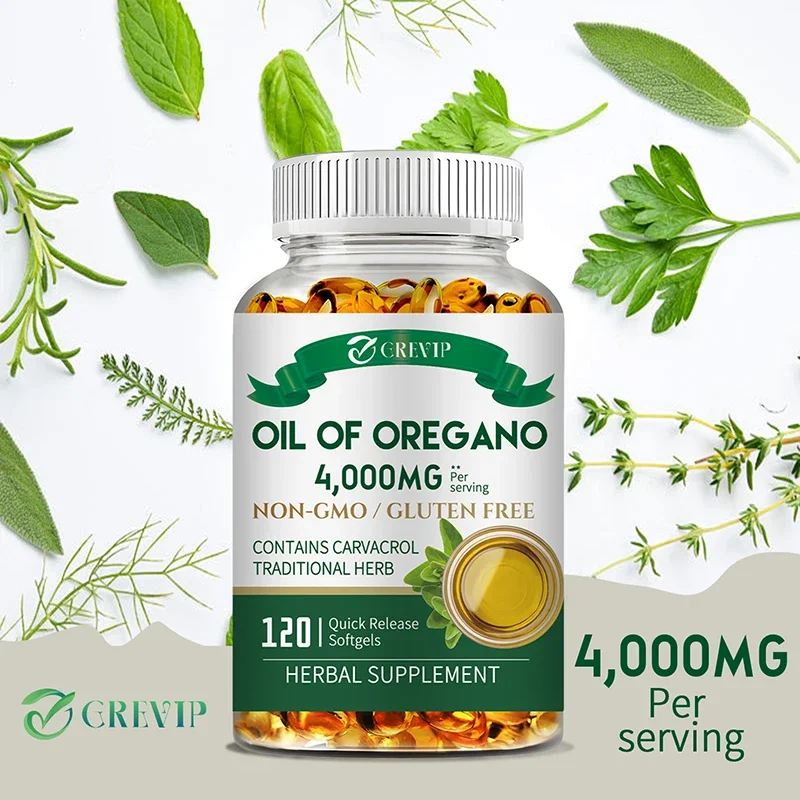 Oil of Oregano Healthy Immune-for Digestion, Heart Health, Detoxification and Immune Support