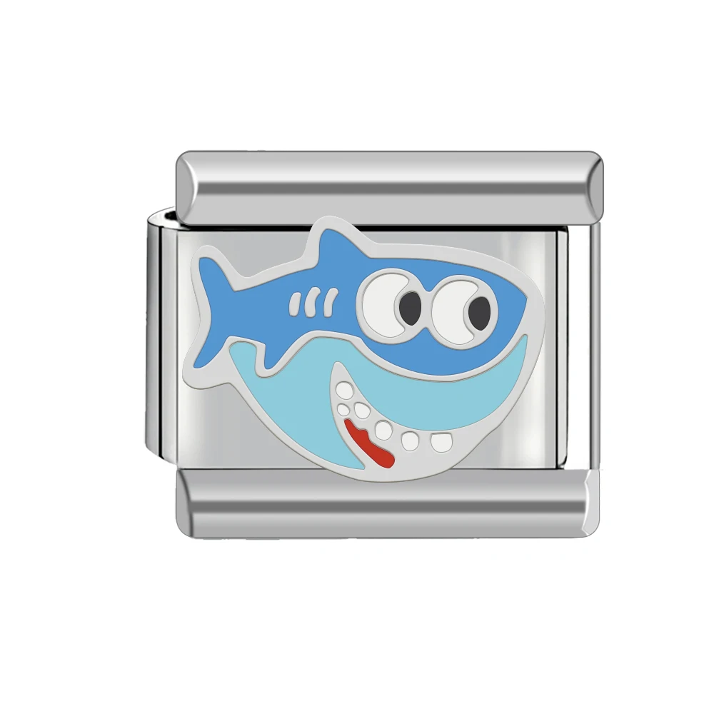 Charm Italiano In Acciaio Inox 9mm Con Bassotto - Per Bracciali A Maglie, Personalizzabile Con Zirconia - Foto 5