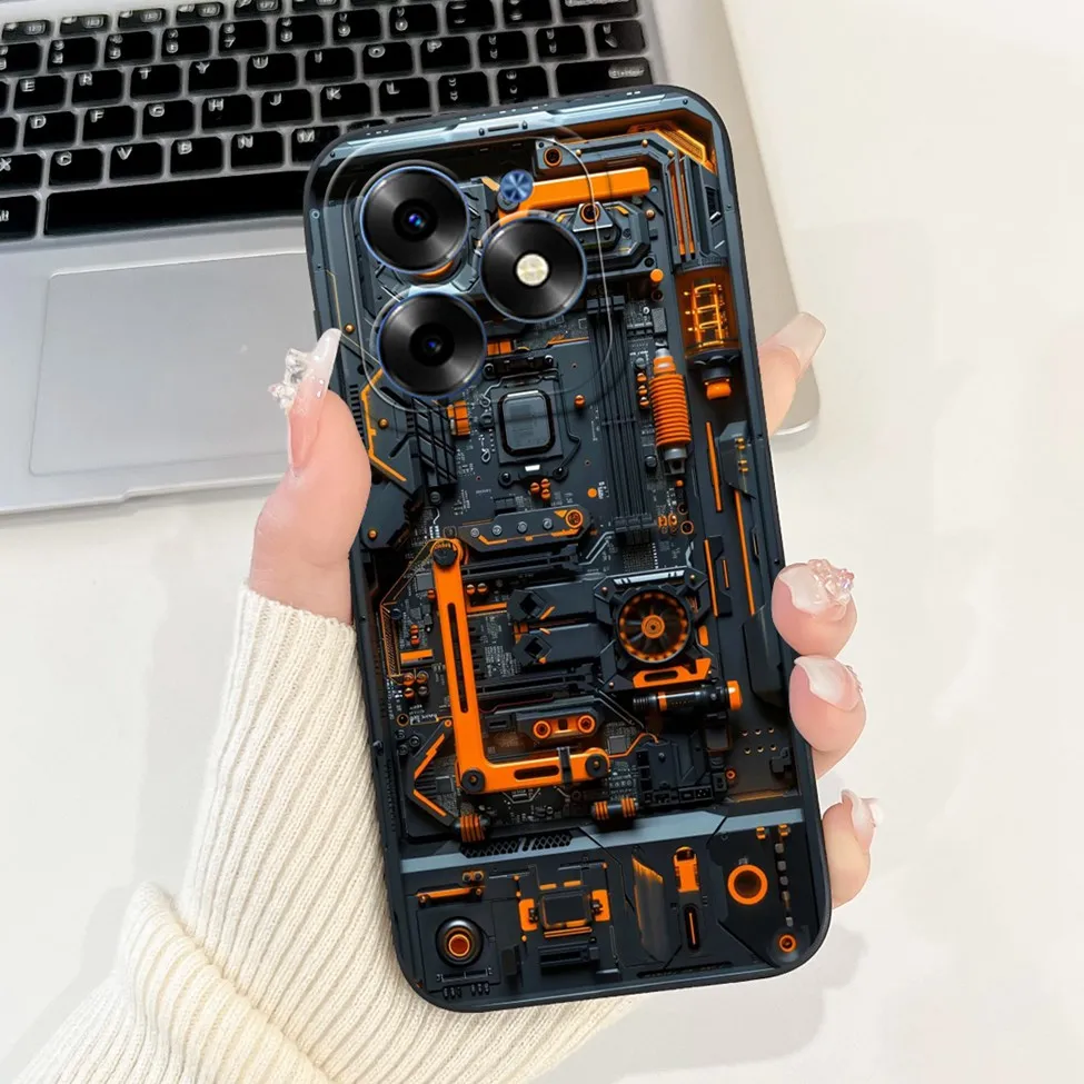 Silicone Fashion Luxury Cute Funny Cool Shockproof Back Cover