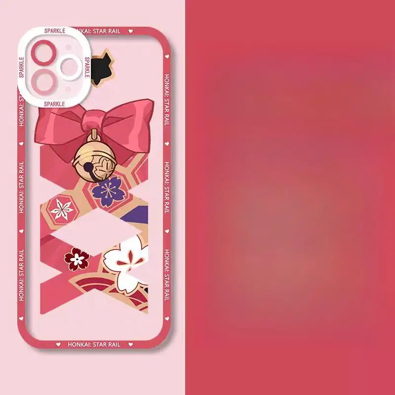 Soft Firefly Silicone Case with Honkai Star Rail Design