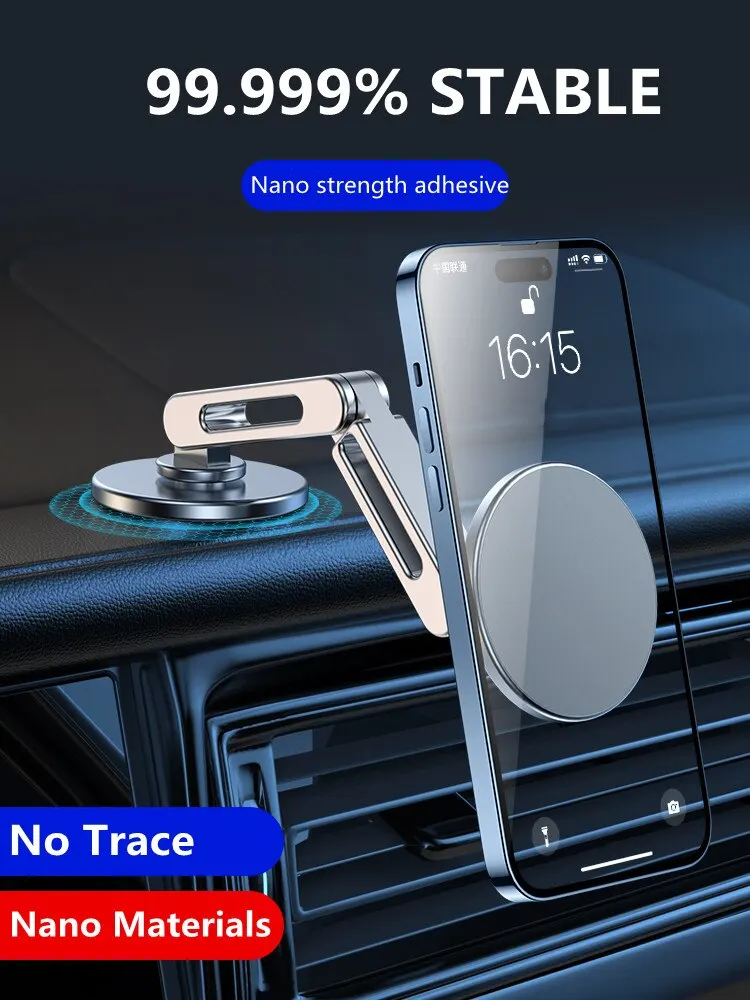 Magnetic Car Phone Holder Stand – Universal Smartphone GPS Mount