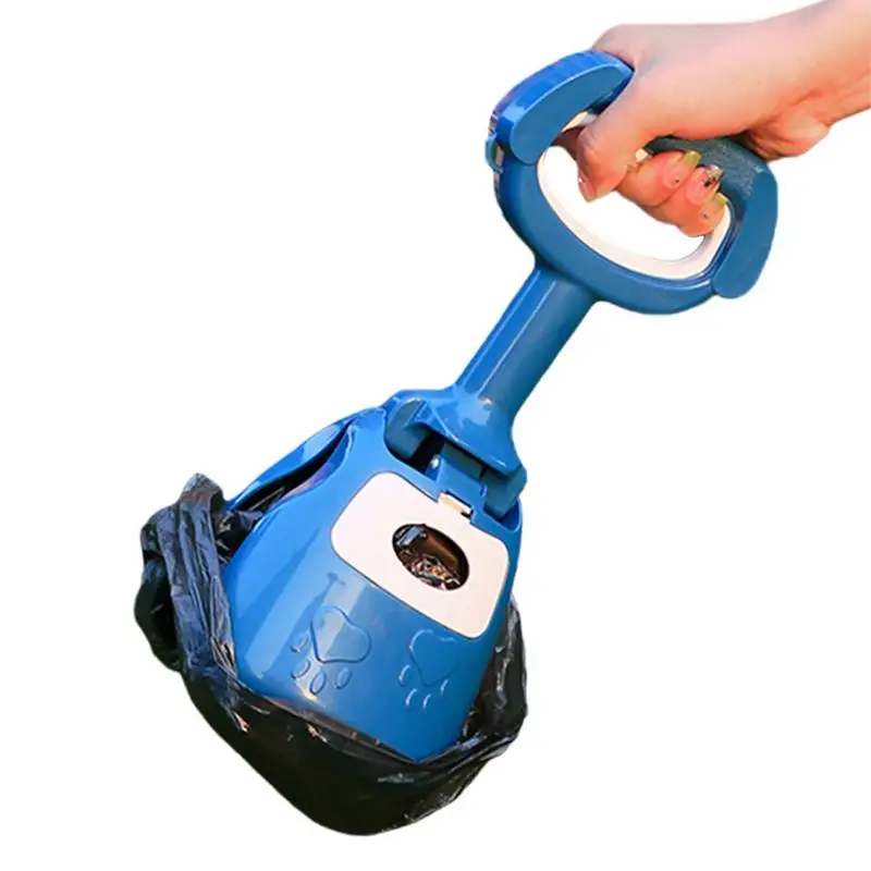 Cacca Remover Pet Dog Waste Pooper Scooper Tool Easy Pick-Up Igienico Dog Walking Accessori Per Yard Grass Grave