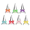 Beach Mesh Bag Cute Crab Shaped Shell Bags for Holding Beach Shell ,Toys Collecting Storage Bags for Kids Sand Tools Organizer 3