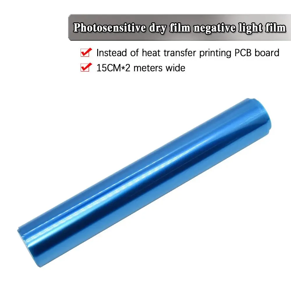 Aeak 15Cm X 2M Pcb Pellicola A Secco Fotosensibile Portatile Per Fogli Di Fotoresistenza A Circuito 1M Nuovo Di Zecca Per La Placcatura Del Foro Che C