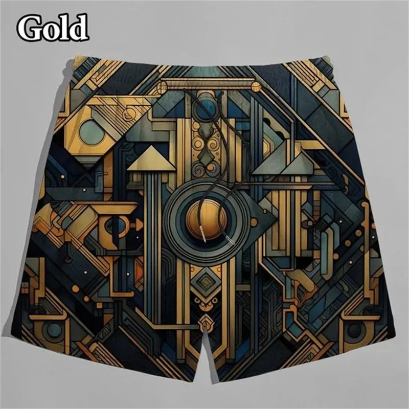 

Machine Graphic Shorts Men Summer Beach Shorts 3D Printed Forward Board Trunks Swimsuit Homme 2023 Summer Homme Running Shorts