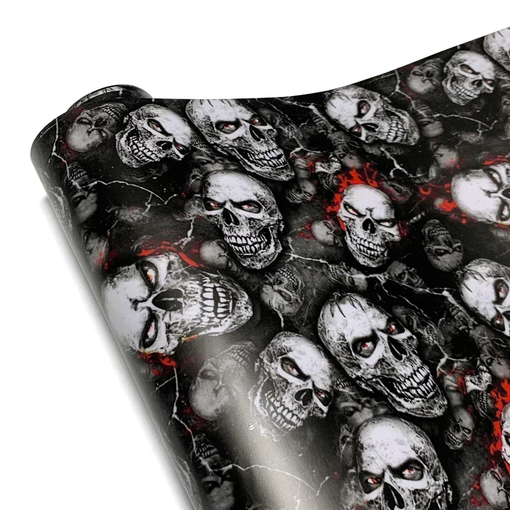 Red-eye Skull Design