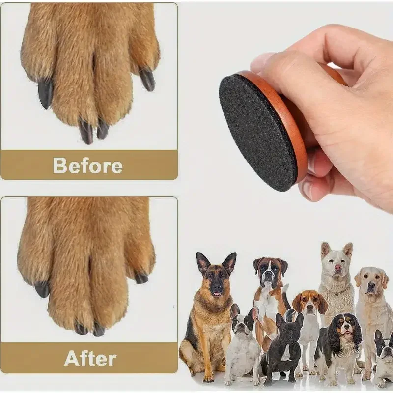 Dog Nail File Manual Wooden Pet Grooming Dogs Scratching Board Grinding Claw Pet Claw Care Puppy Nail Care Outdoor Indoor pet nail grinder