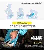 Système de voyage pliable 4-en-1 pour bébé : poussette, siège auto, nacelle, harnais 5 points, protection anti-recul, léger (7 kg) 5