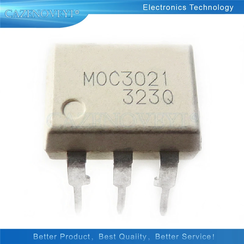 

10pcs/lot MOC3021 DIP-6 In Stock