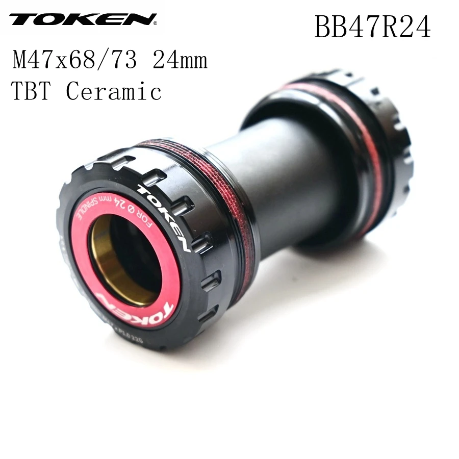 新品‼️TOKEN BB 47-V24-TBT セラミックベアリング Threaded Bottom Brackets - BB47V24 - TOKEN Cycling Products