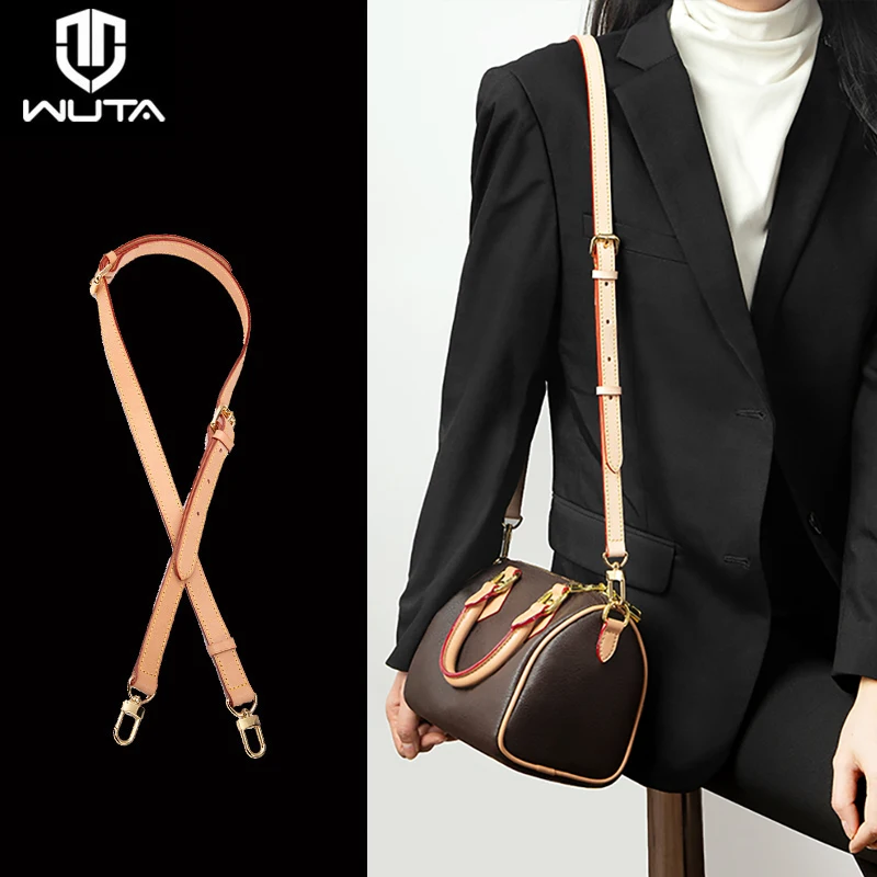 WUTA Bag Strap for LV Speedy 20 25 30 Shoulder Straps 100% Genuine Leather  Ajustable Crossbody Long Bags Belt 120cm Accessories - AliExpress