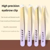 Eyebrow Tweezer Colorful Hair Beauty Fine Hairs Puller Stainless Steel Slanted Eye Brow Clips Removal Makeup Tools 5