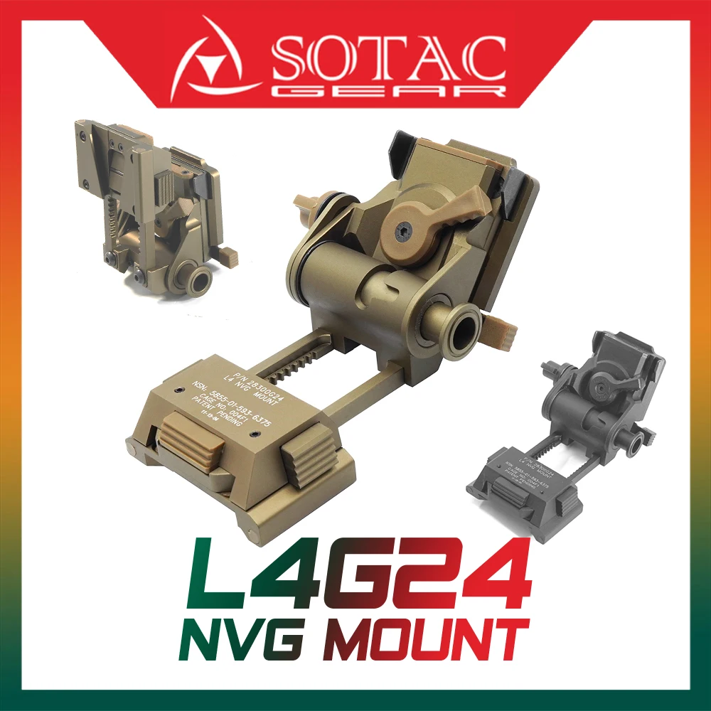 Крепление для тактического шлема Sotac L4G24 NVG