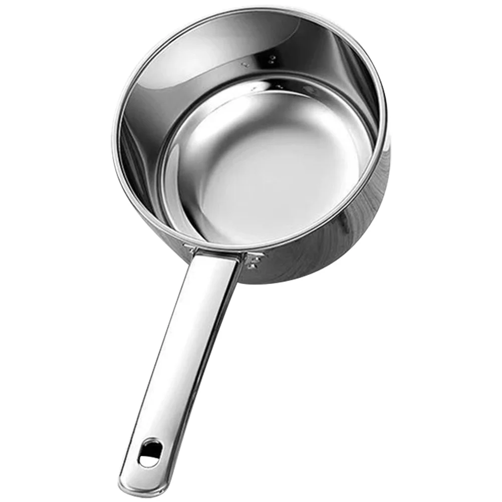 Stainless Steel Spoon Long Handle Water Scoop Multifunction Kitchen Ladles Pot Metal Thicken Restaurant Multipurpose