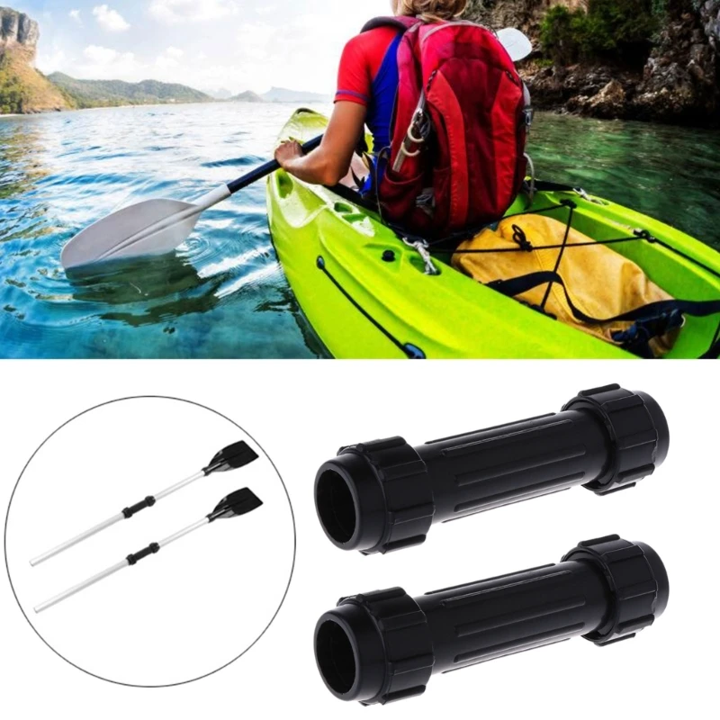 2Pcs Paddle Connector Tube For Kayaking Rowing Paddles Replacement Accessories