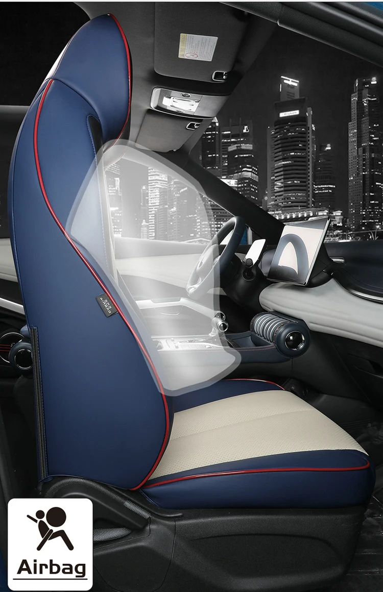 For BYD ATTO 3 2022 2023 Car Seat Cover leather Auto Seat Protector Vehicle Cushion Car Goods Accessories